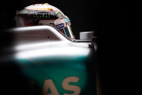 Hamilton im Mercedes. Copyright: Mercedes