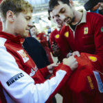 Vettel in Maranello. Copyright: Ferrari