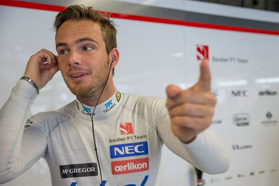 Giedo van der Garde als Sauber-Testfahrer. Copyright: Sauber