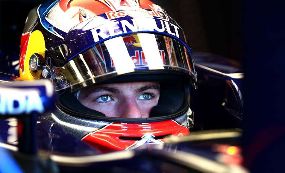 Max Verstappen im Toro Rosso-Cockpit. Copyright: Toro Rosso