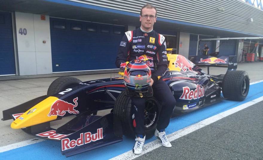 Dean Stoneman beim Red Bull-Shooting. Copyright: Twitter