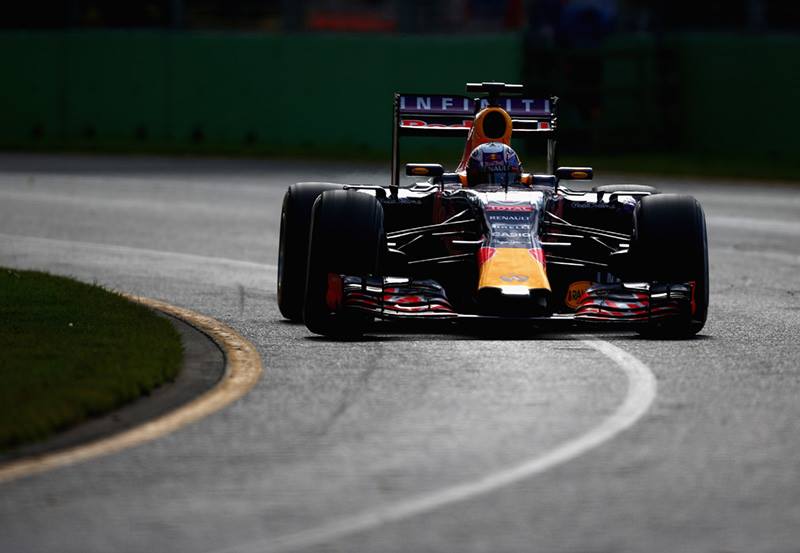 Red Bull in Bahrain. Copyright: Red Bull