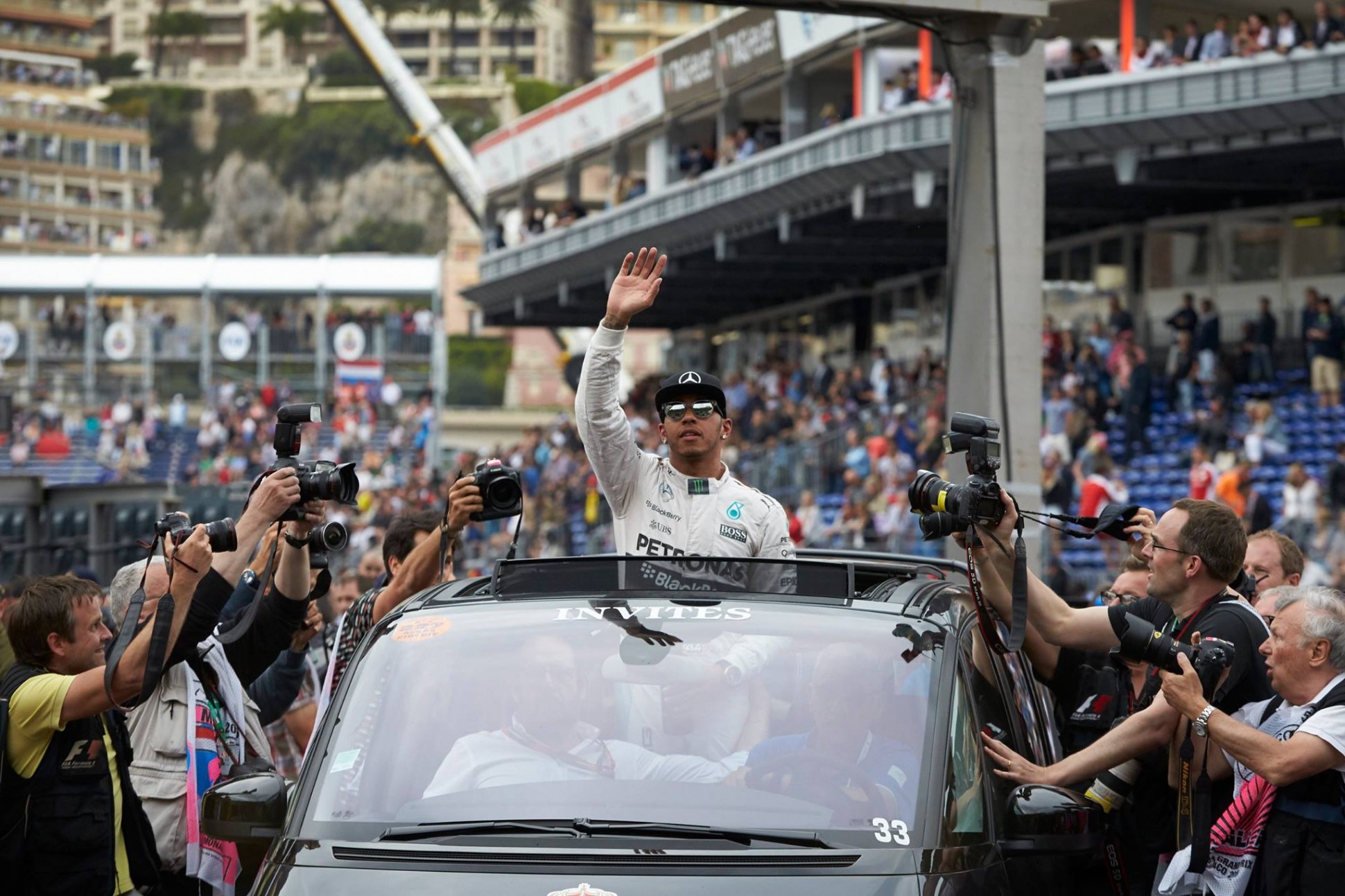 Hamilton in Monaco. Quelle: facebook