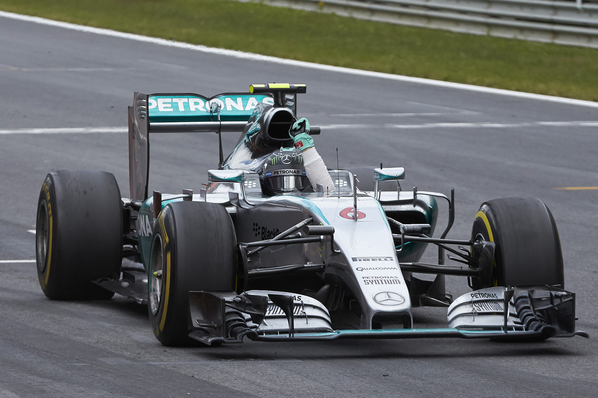Mercedes-Pilot Nico Rosberg siegt in Spielberg. Copyright: Mercedes