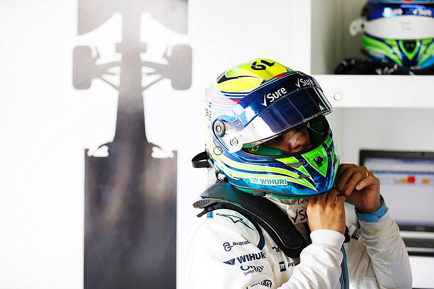 Williams-Pilot Felipe Massa. Copyright: Williams