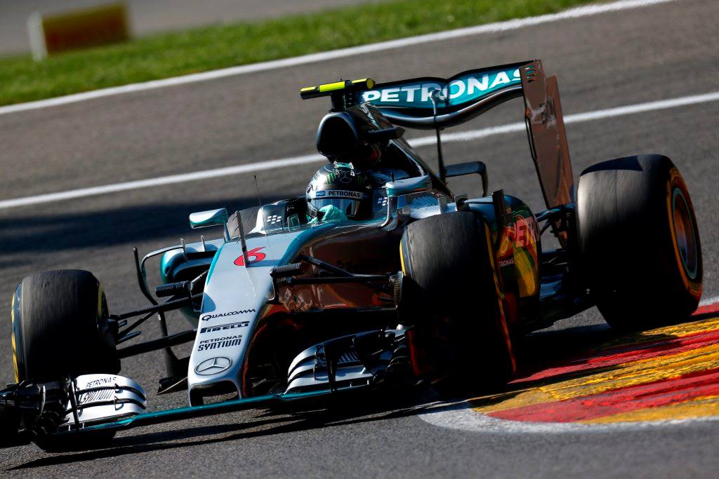 Nico Rosberg in Spa. Copyright: Mercedes