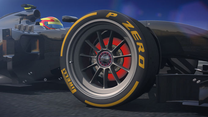 Pirelli 18 Zoll Formel 1 Reifen