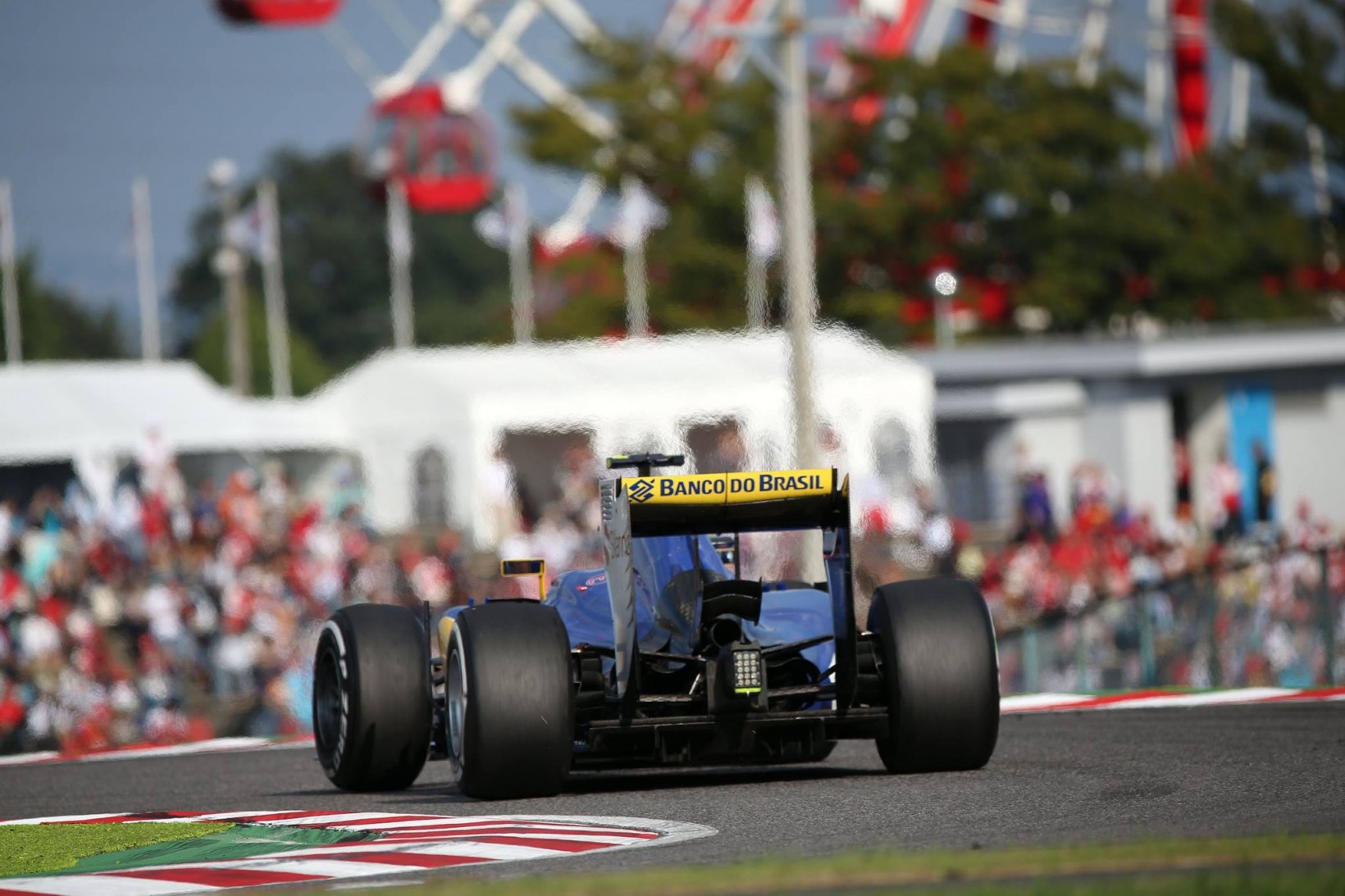 Sauber in Suzuka. Copyright: Sauber