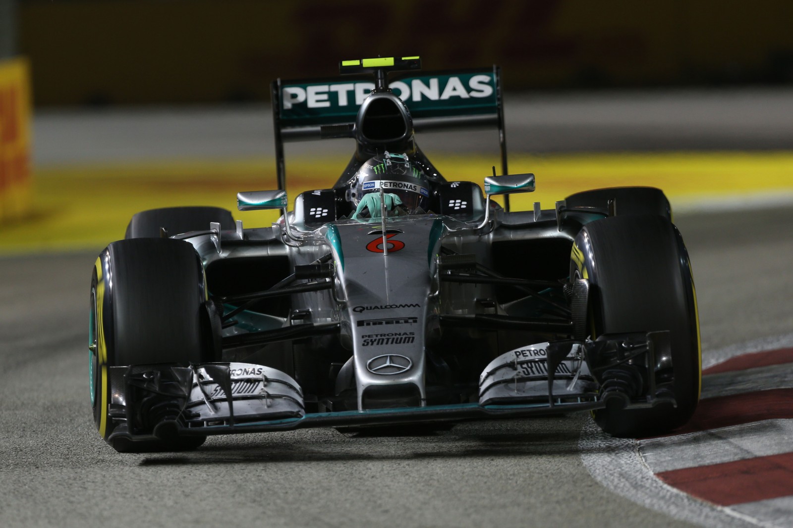 Mercedes in Singapur. Copyright: Mercedes