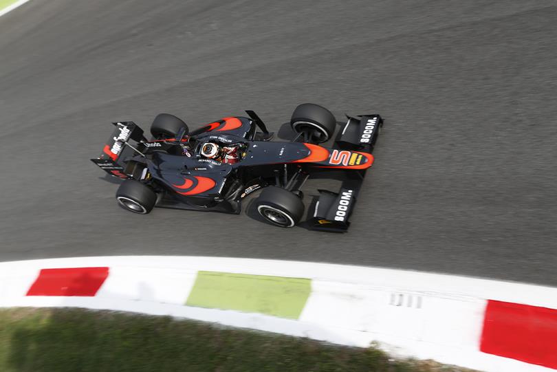 Vandoorne im GP2-Auto. Copyright: GP2