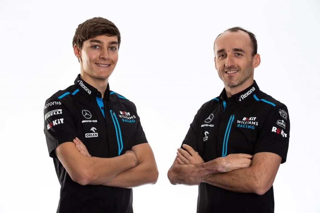 George Russell und Robert Kubica