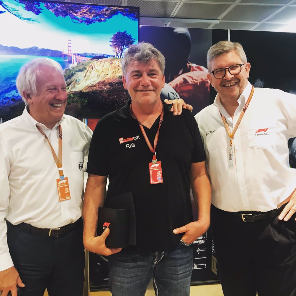 Ralf Bach Charlie Whiting