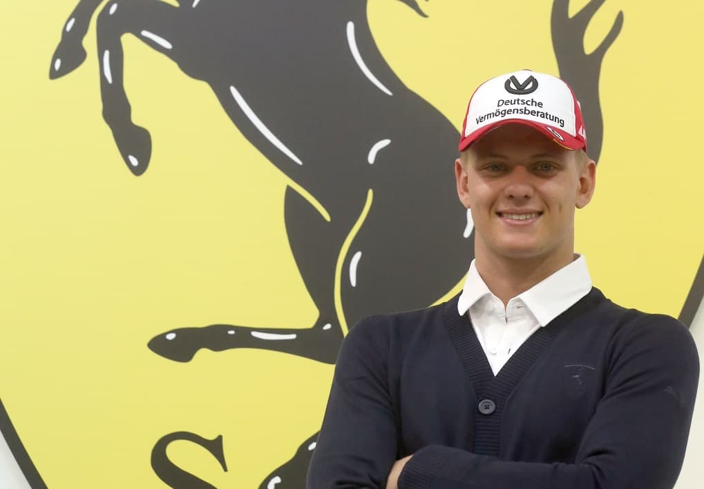 Mick Schumacher Ferrari Test