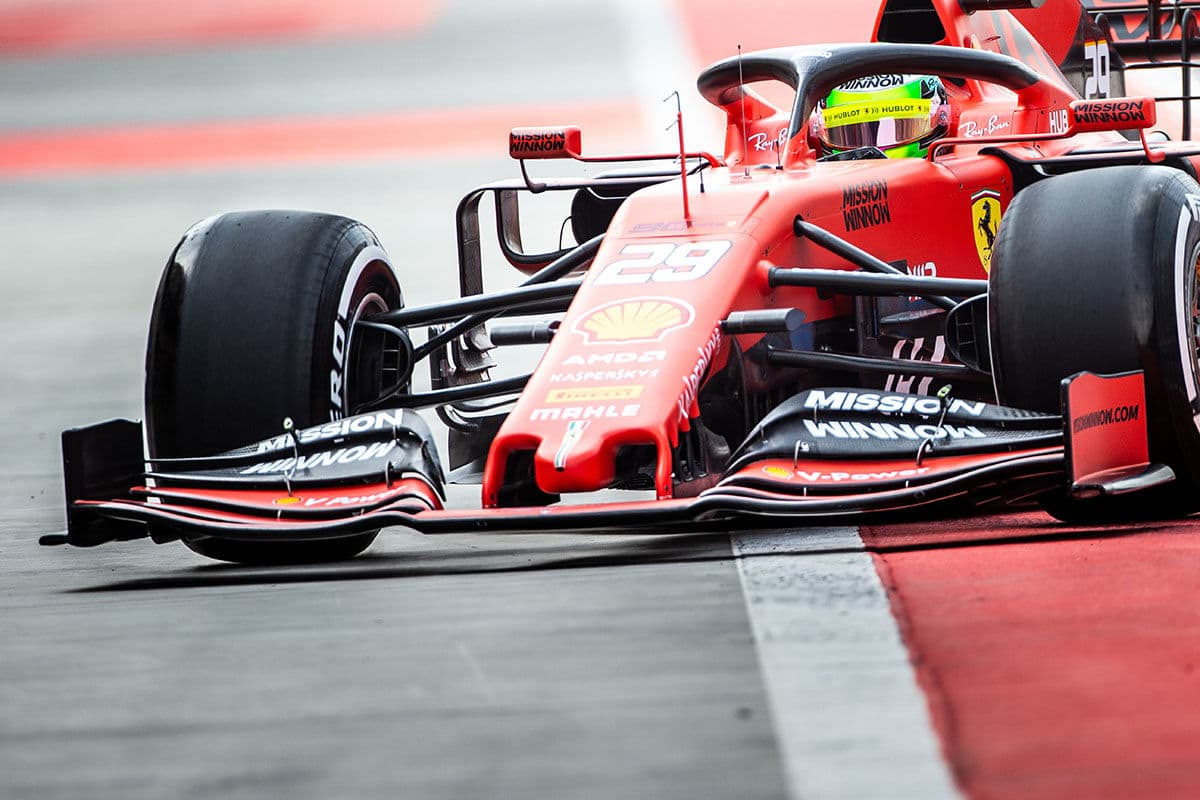 Mick Schumacher Bahrain Test