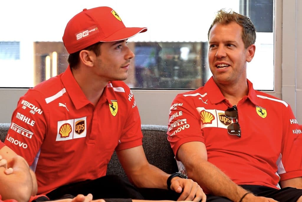 Leclerc Vettel Austria 2019