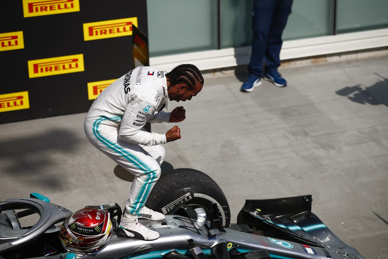 Hamilton winning in Canada