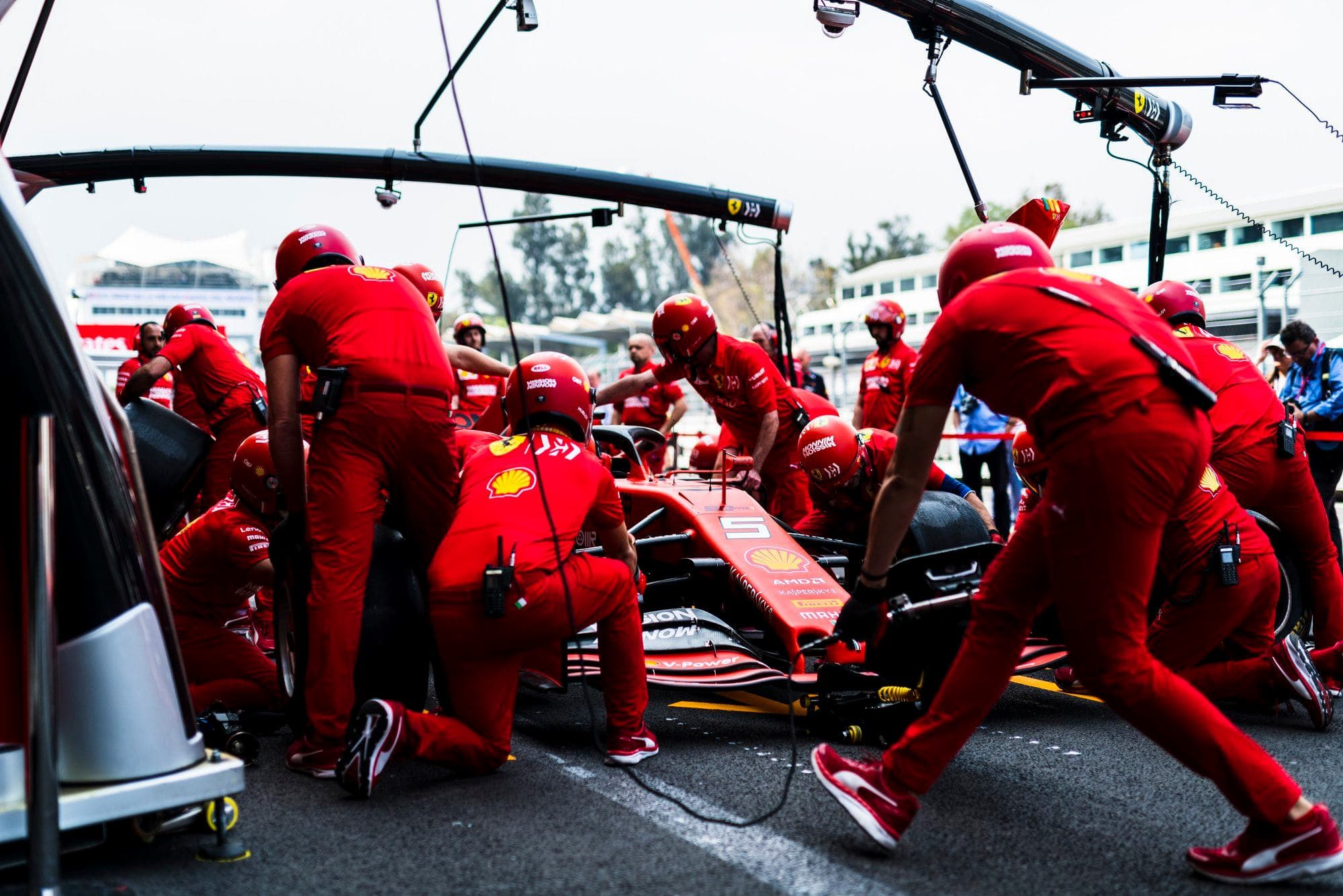 Ferrari Sebastian Vettel Mexiko Formel 1 2019