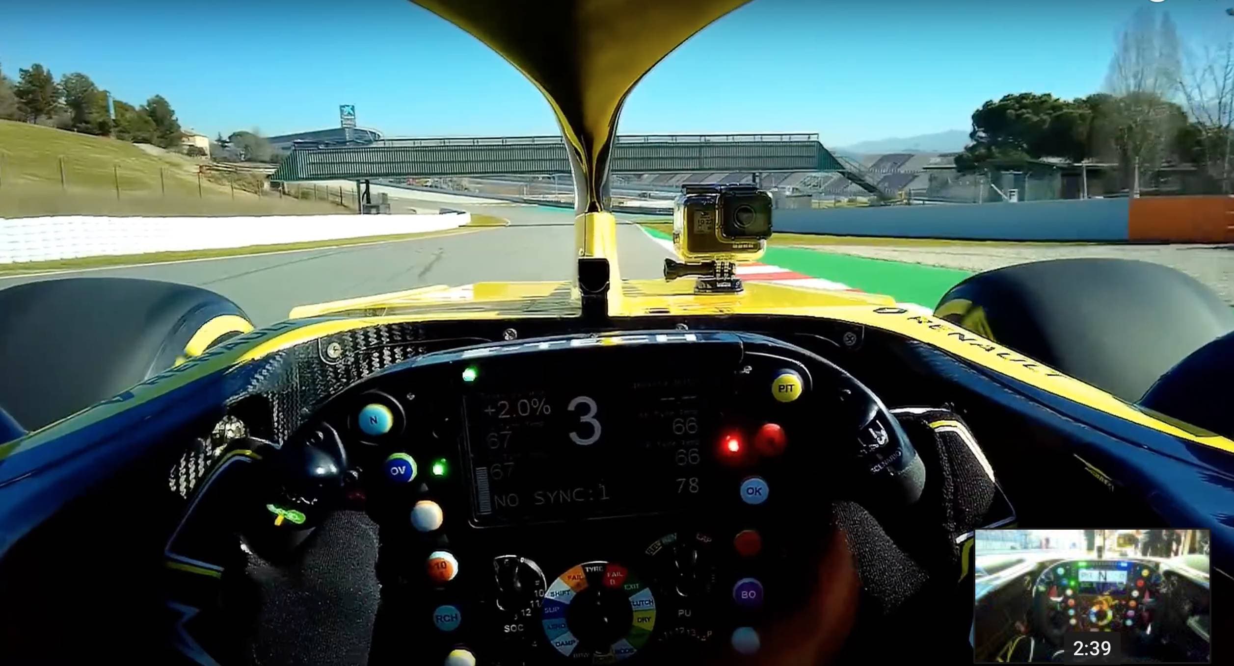 Renault Bremsbalance Video Barcdelona 2019