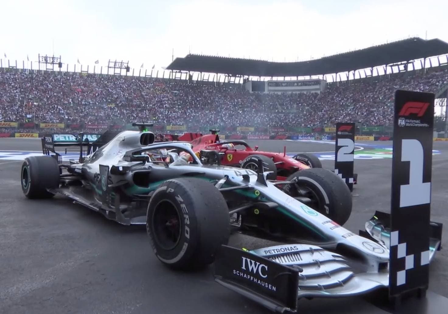 Hamilton gewinnt GP Mexiko 2019