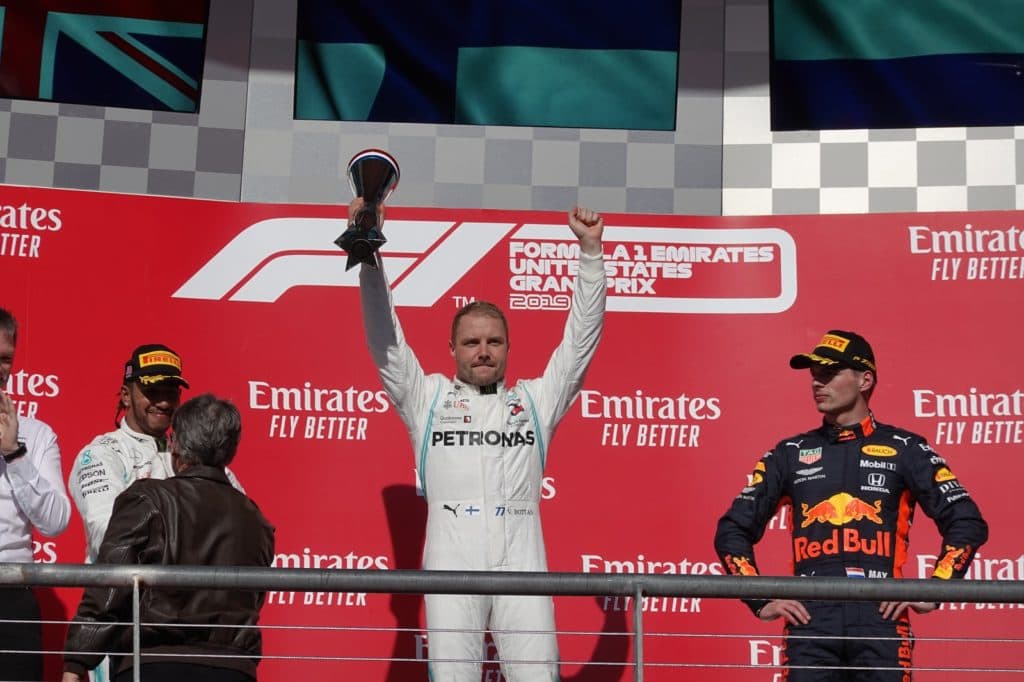 Bottas Victory Austin 2019