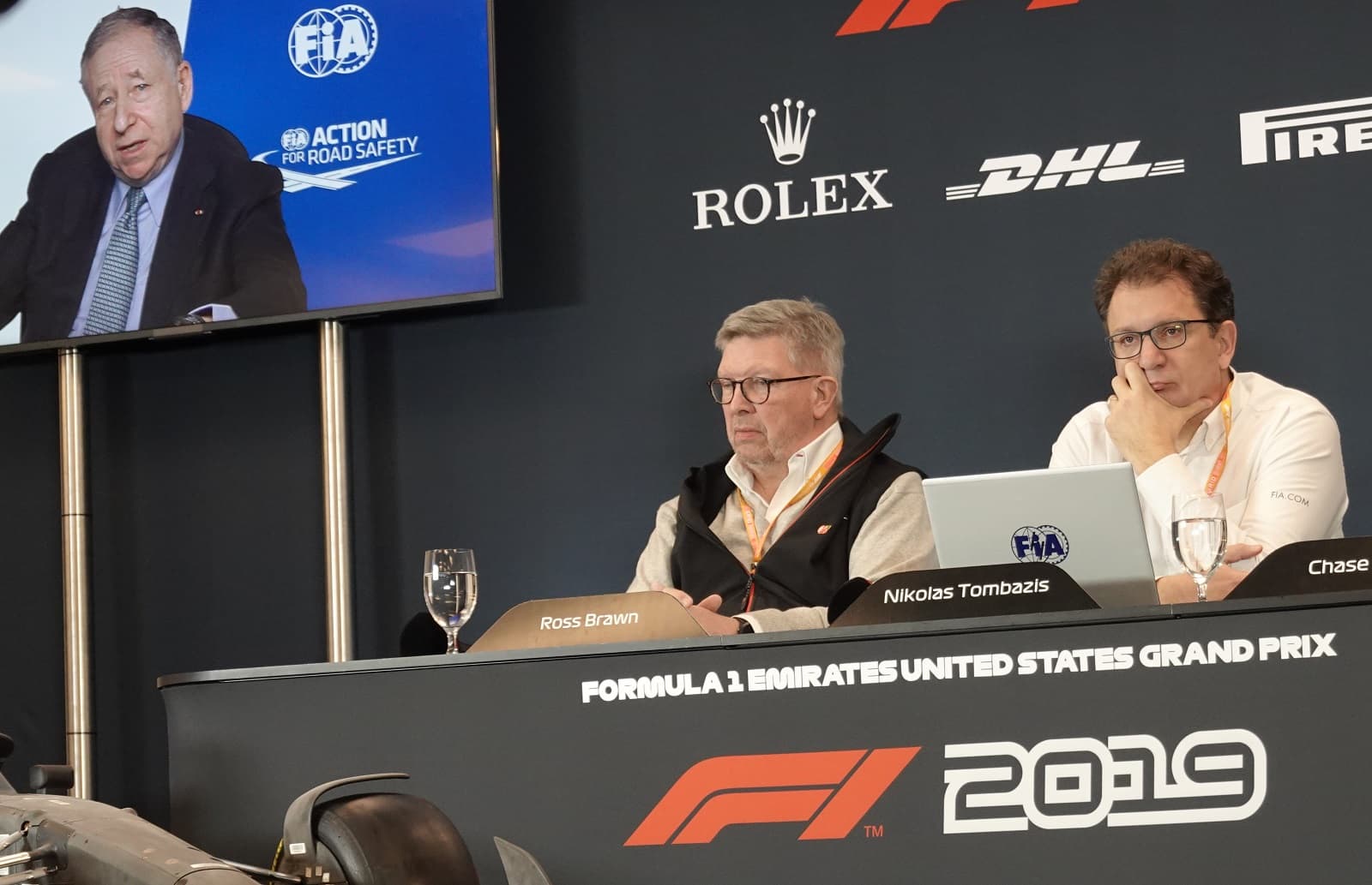 FIA F1 conference Austin