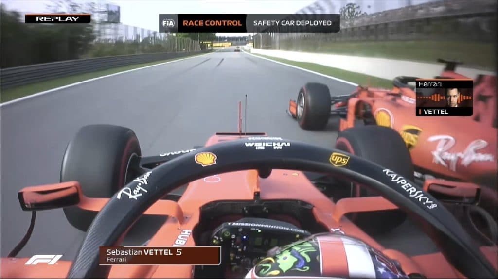 Vettel vs. Leclerc Brazil 2019