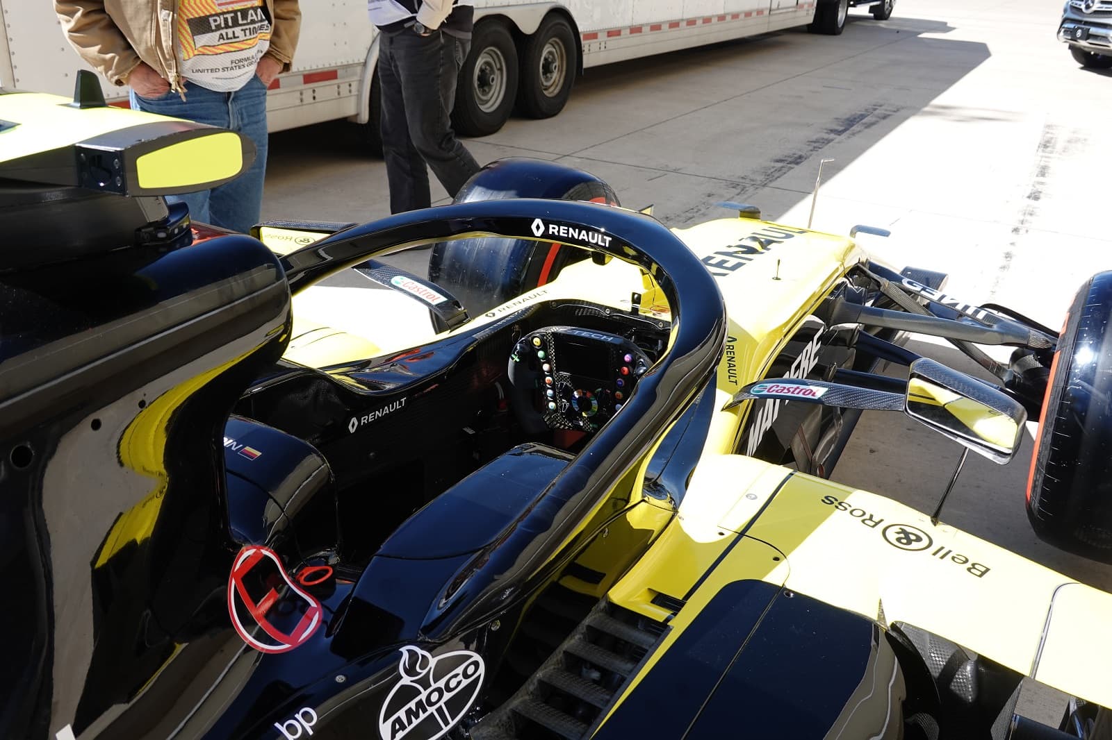 Renaults F1 Austin 2019