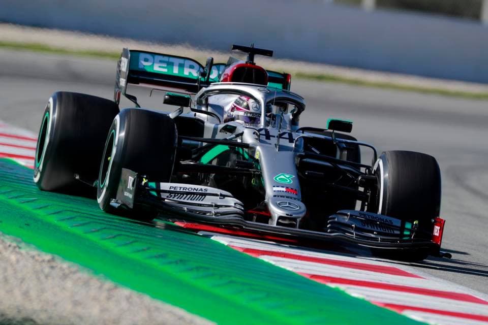 Mercedes Formel 1 Test Barcelona