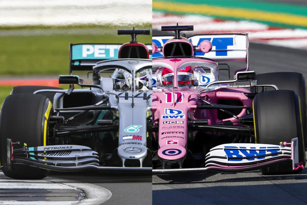 Die FIA bestrafte Racing Point nur mild nach dem das Team offensichtlich den Vorjahres Mercedes 2020 kopiert hatte.