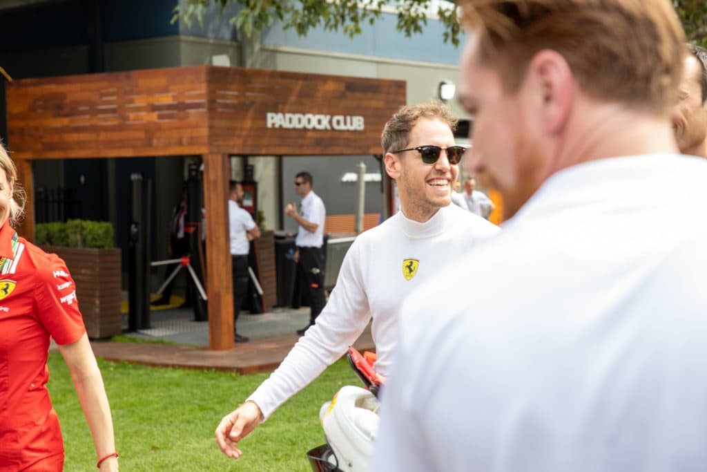 Vettel Formel 1 Melbourne. Credit: F1-Insider.com