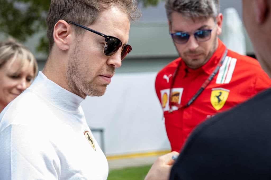 Vettel Formel 1 Melbourne. Credit: F1-Insider.com