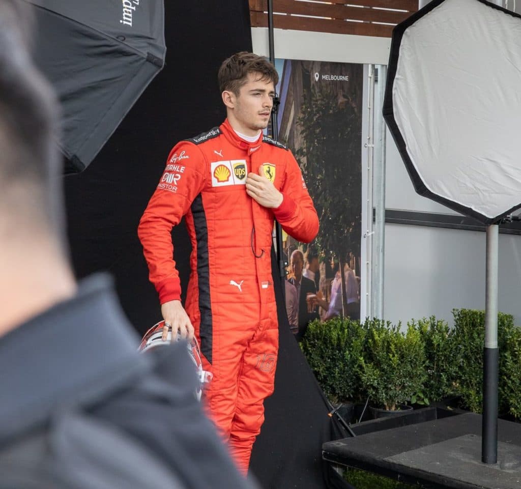 Leclerc ist mit dem Coronavirus infiziert. Credit: F1-Insider.com