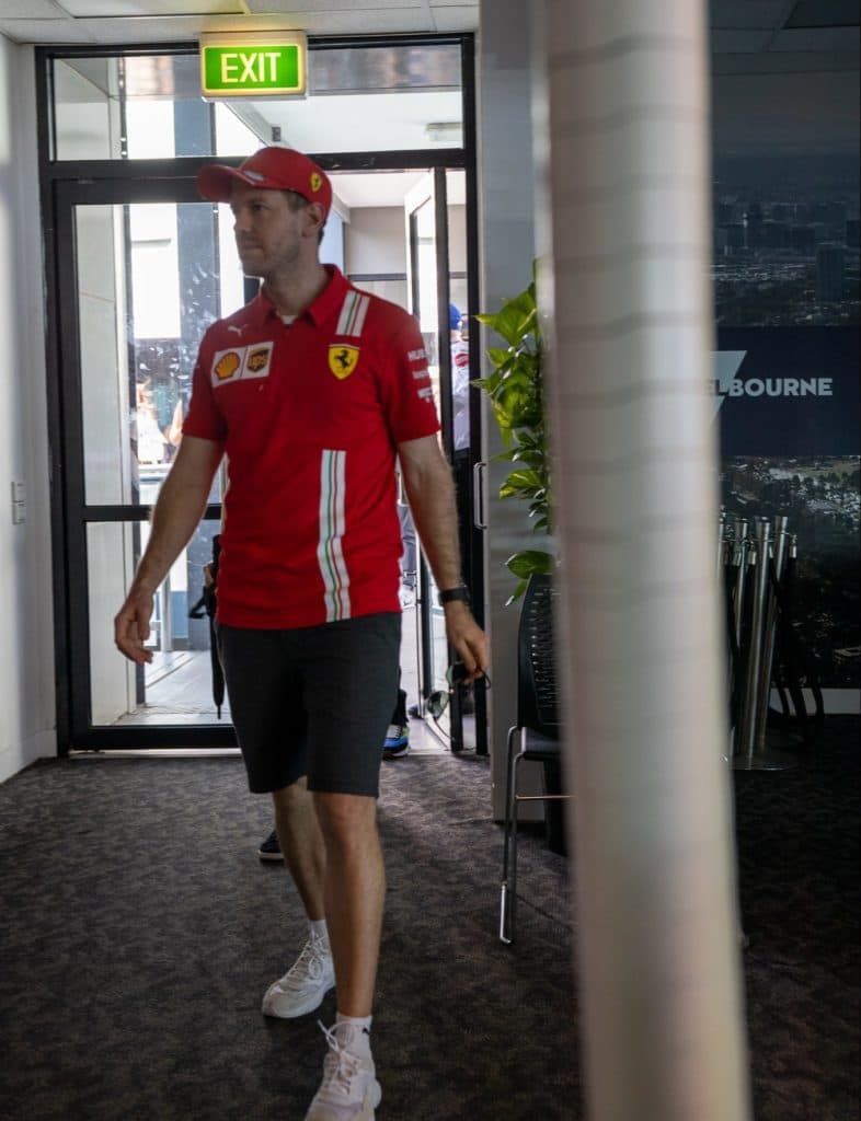 Vettel Formel 1 Melbourne. Credit: F1-Insider.com
