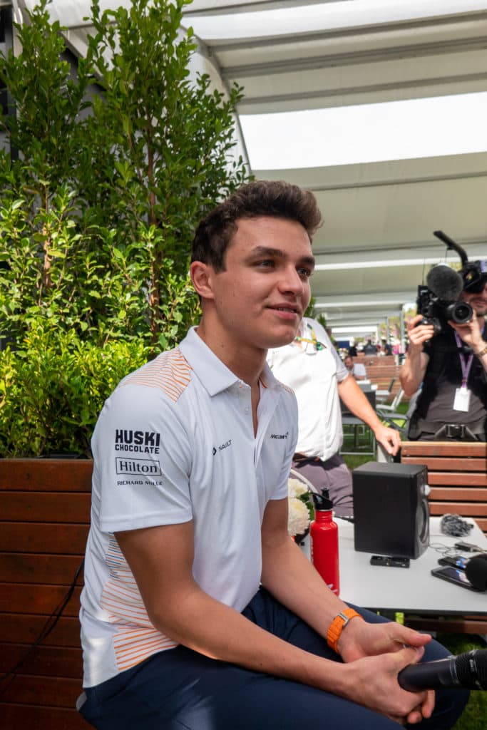 Lando Norris Formel 1 Melbourne. Credit: F1-Insider.com