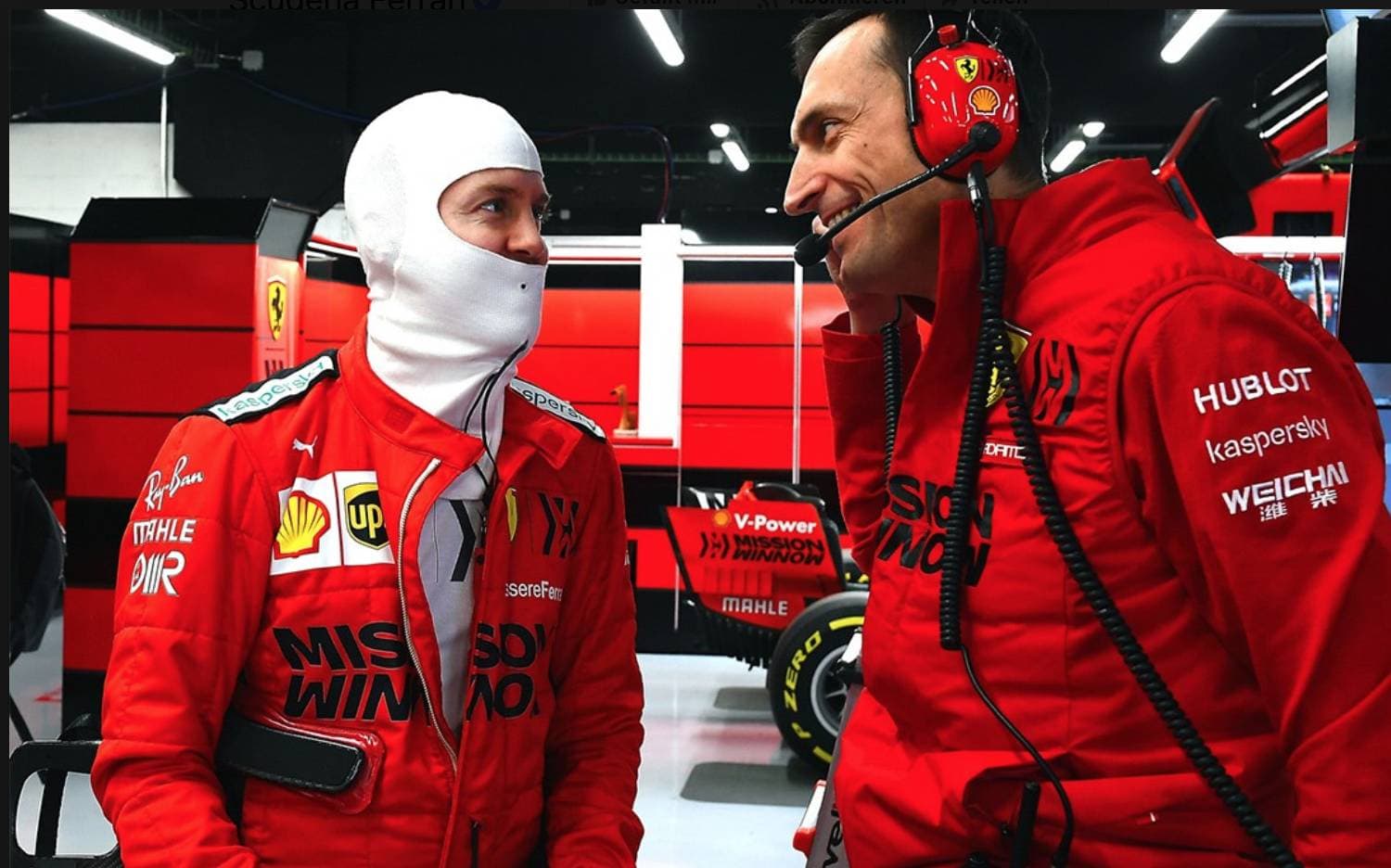 Bleibt Vettel bei Ferrari?