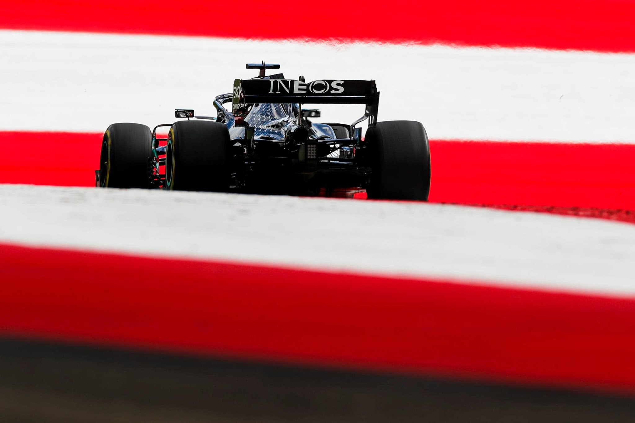 Mercedes W11 in Spielberg. Credit: Mercedes