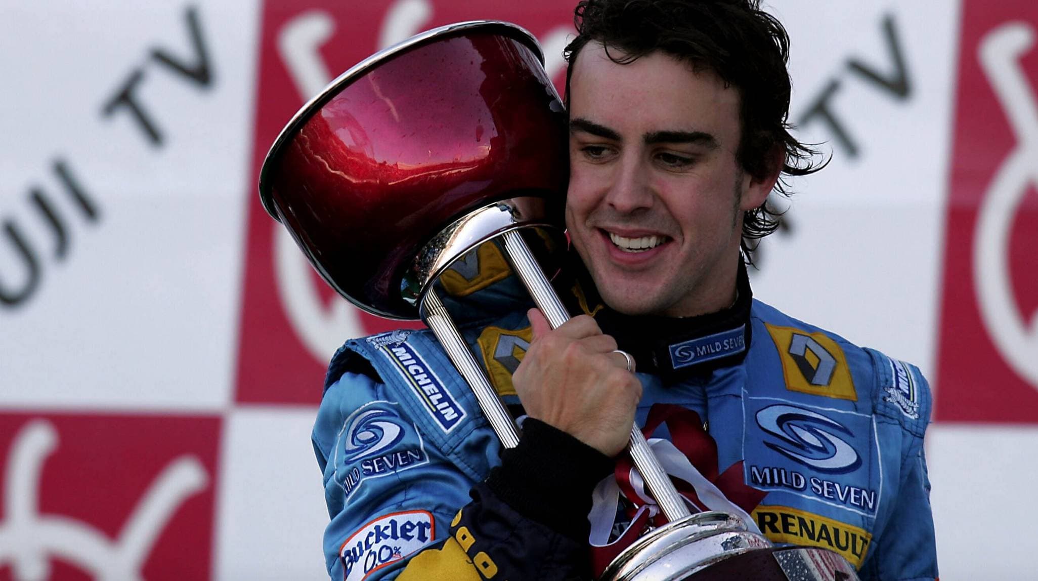 Alonso wurde 2005/06 Weltmeister. Credit: Renault