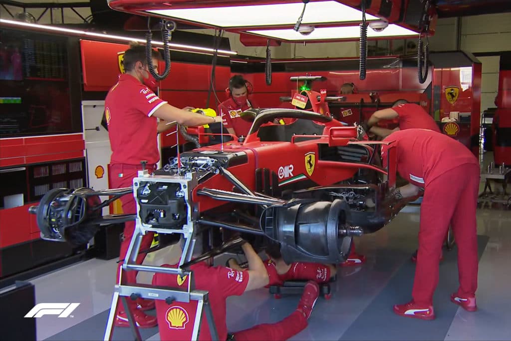 Sebastian Vettel, Credit: F1 TV