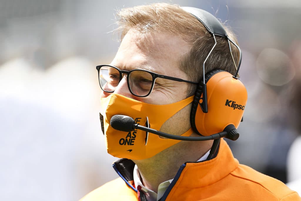 Andreas Seidl Credit: McLaren