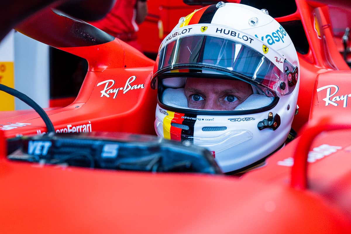 Sebastian Vettel, Credit: Ferrari