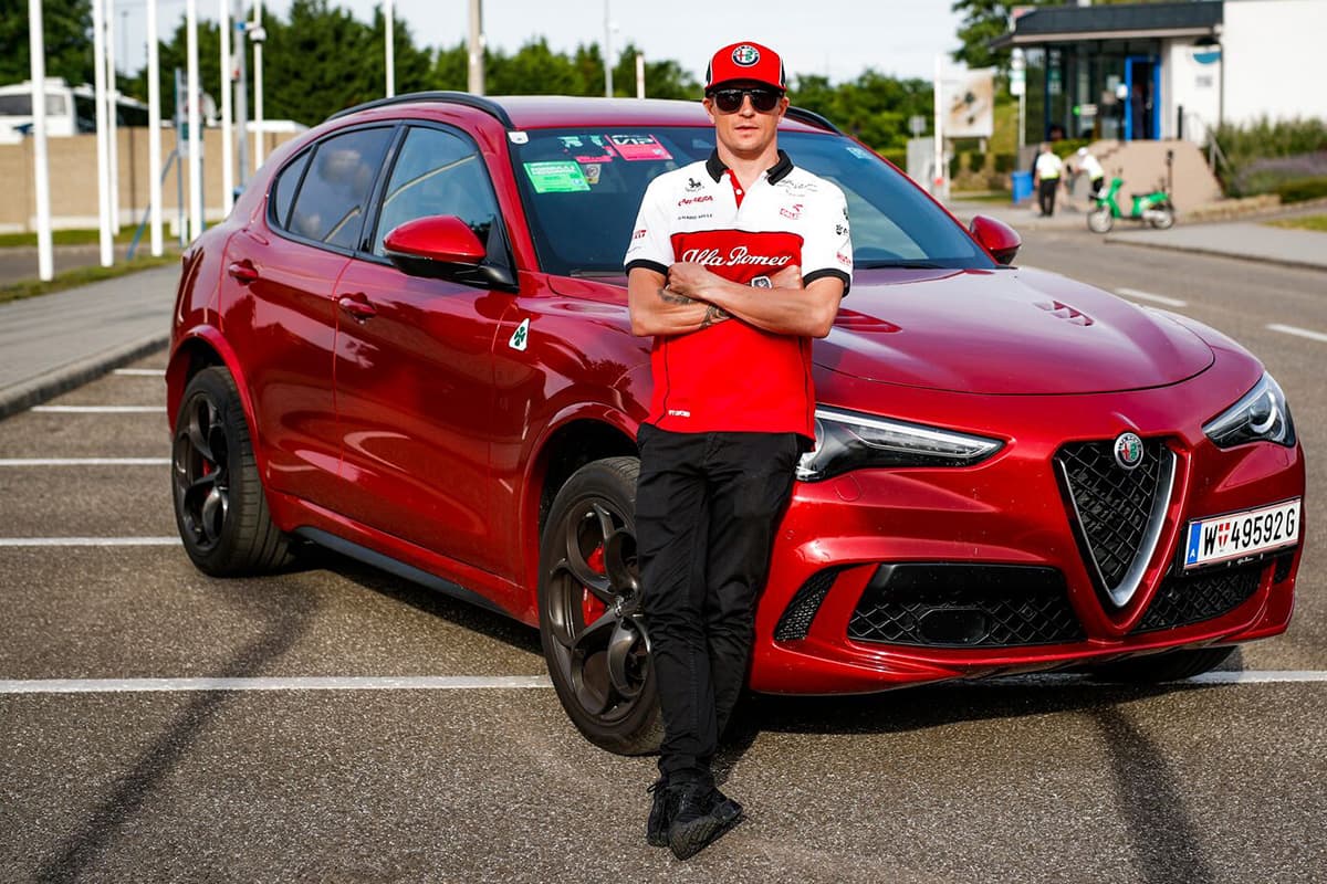 Kimi Räikkönen Credit: FCA