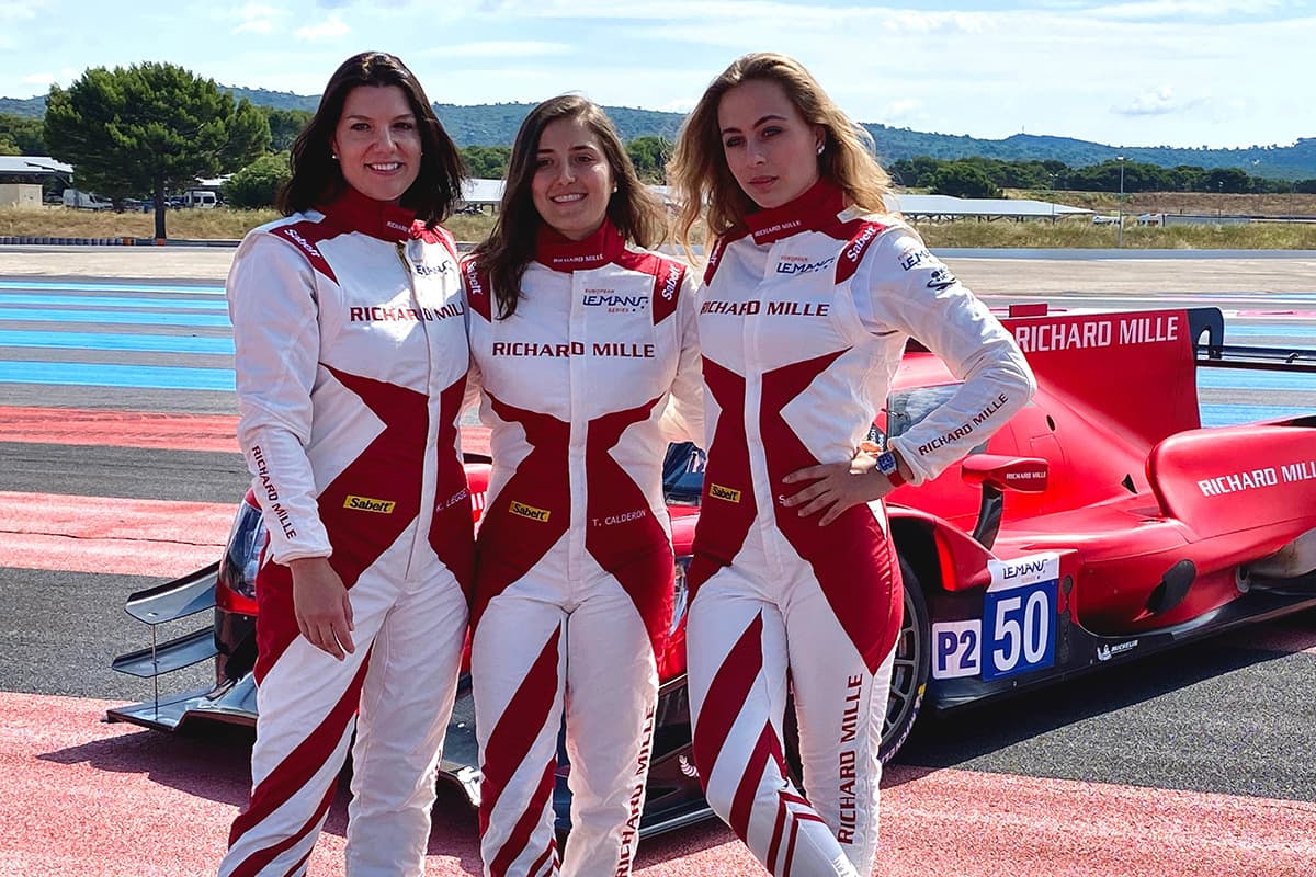 Sophia Flörsch wird am Wochenende in der europäischen Le-Mans-Serie ihr Debüt geben. Credit: @SophiaFloersch/Twitter