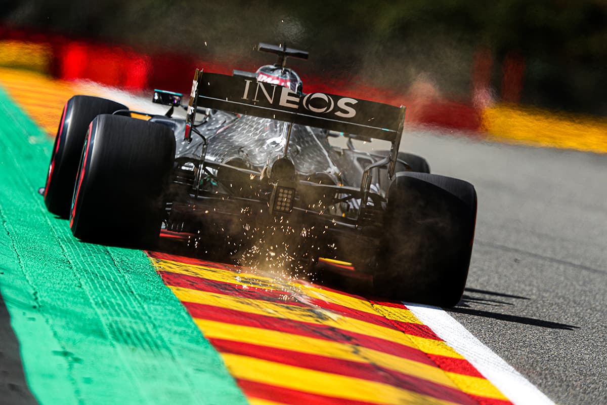 Mercedes war in Spa wieder einmal Unschlagbar. Credit: LAT/Mercedes