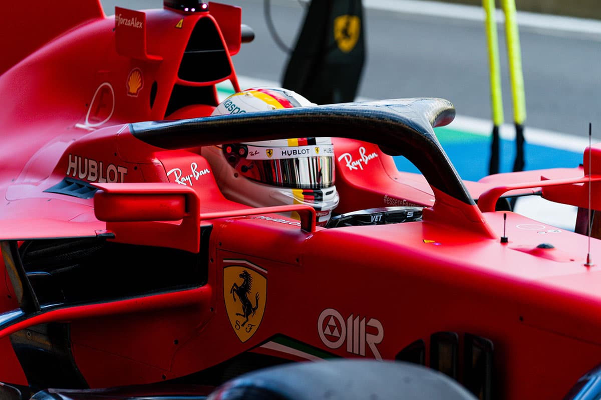 Sebastian Vettel, Credit: Ferrari