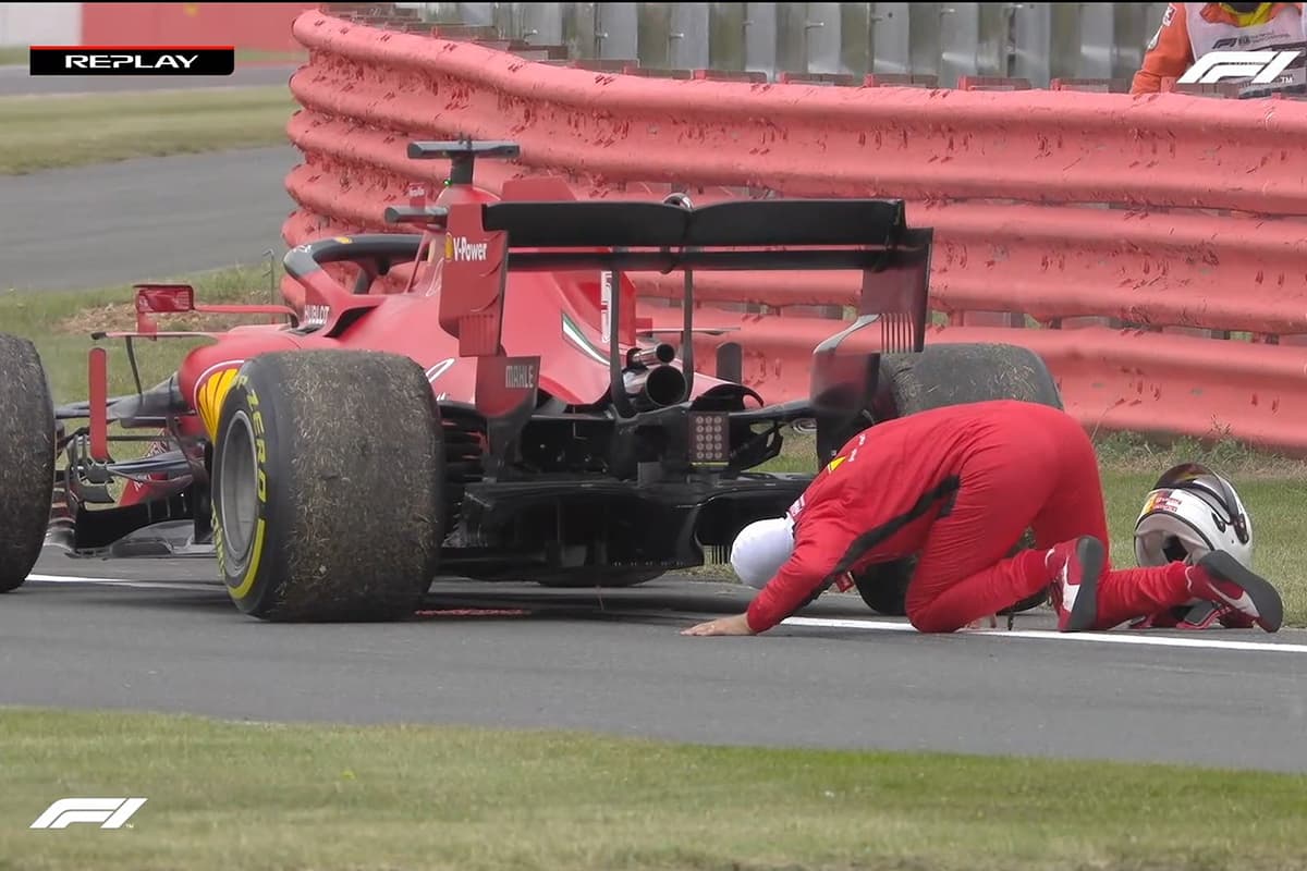 Sebastian Vettel, Credit: F1 TV