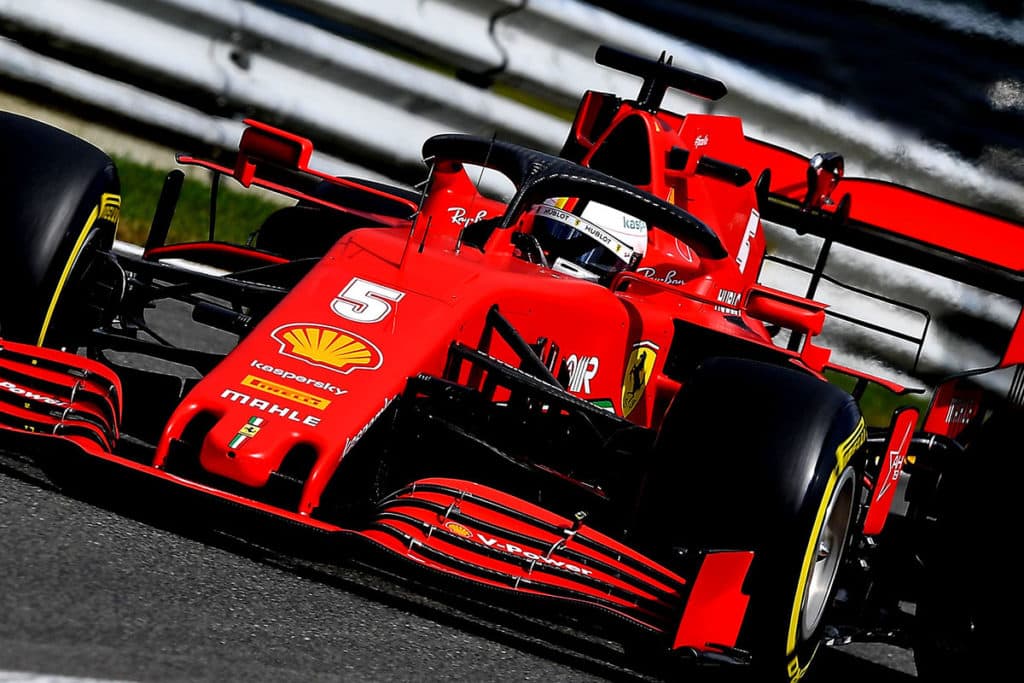 Sebastian Vettel Credit: Ferrari