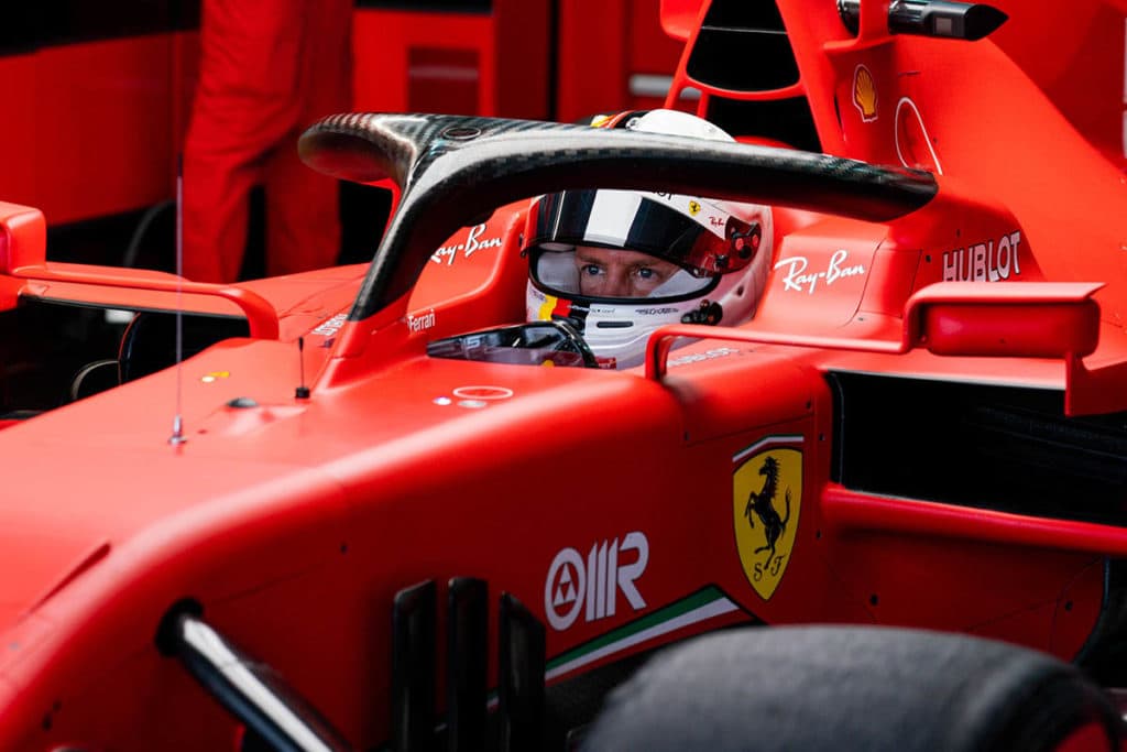 Sebastian Vettel Credit: Ferrari