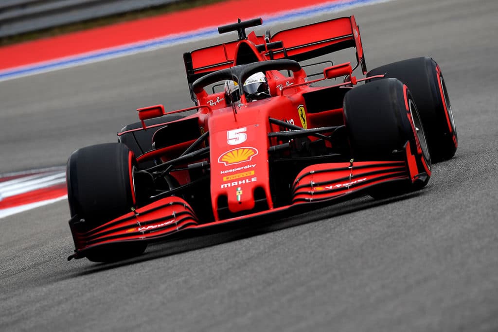 Sebastian Vettel Credit: Ferrari