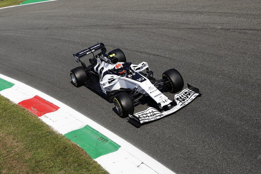 Pierre Gasly holt Rang vier im Alpha Tauri