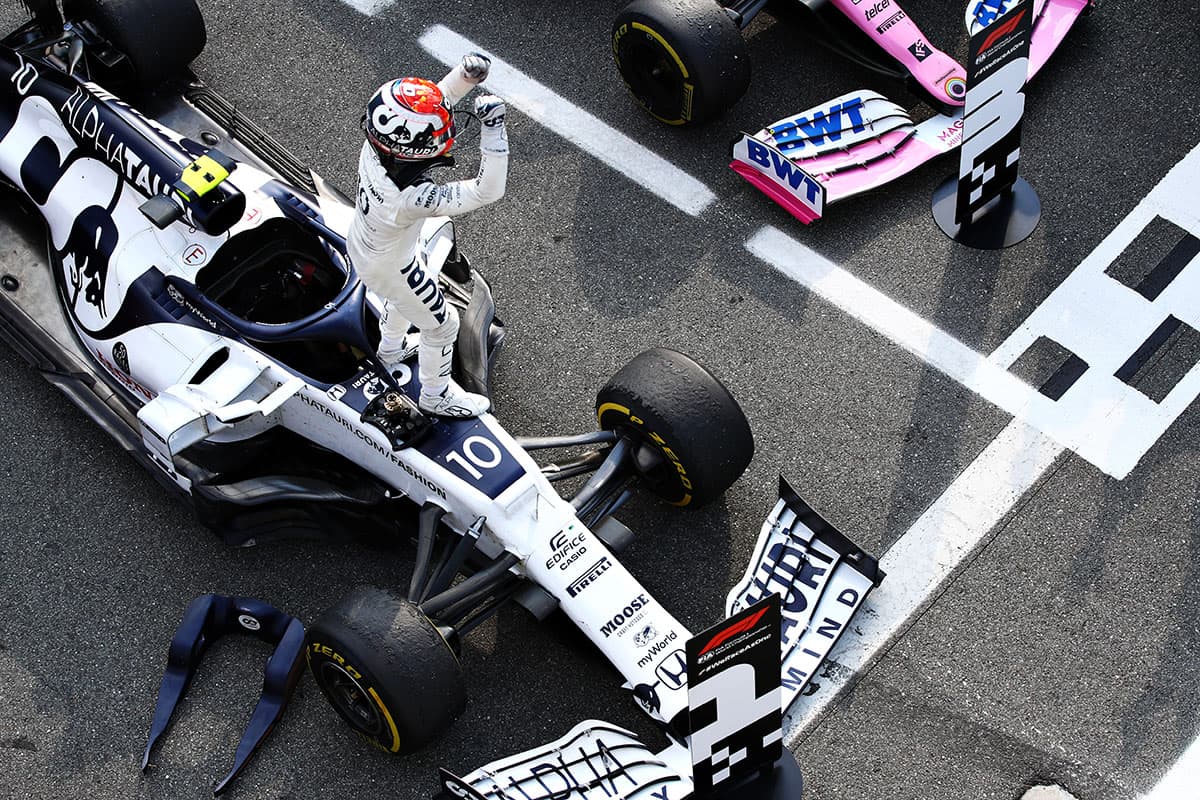 Pierre Gasly Credit: Red Bull Content Pool